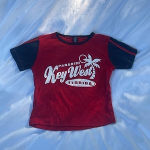 Vintage key west baby tee